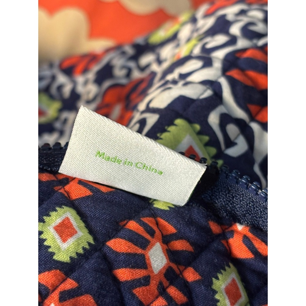 Vera Bradley Sun Valley Quilted Cotton XL Duffel Bag Travel Overnight Weekender - Picture 16 of 16